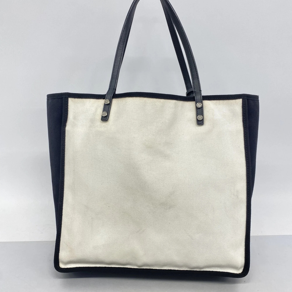 CHANEL Black Canvas Tote Bag - Picture 11 of 11